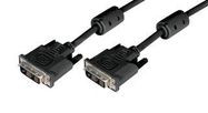 AUDIO/VIDEO CABLE, DVI-D PLUG, 10 , BLK