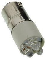 LED BULB, BA9S, RED, T-3 1/4