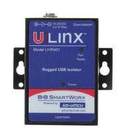 RUGGEDIZED USB ISOLATOR, 1-PORT, 12MBPS