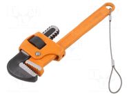 Wrench; adjustable; 1"; Overall len: 250mm; for pipe gripping BETA
