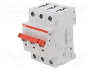 Switch-disconnector; Poles: 3; for DIN rail mounting; 16A; 400VAC 