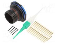 Connector: military; socket; male; PIN: 37; straight; crimped; 5A AMPHENOL AIR
