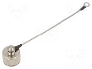 Protection cover; MIL-DTL-38999 Series III; size 9; silver AMPHENOL AIR