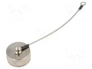 Protection cover; MIL-DTL-38999 Series III; size 15; silver AMPHENOL AIR