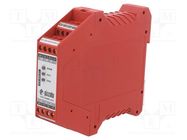 Module: safety relay; 230VAC; for DIN rail mounting; CS; -25÷55°C PIZZATO ELETTRICA