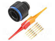 Connector: military; plug; male; PIN: 10; MIL-DTL-38999 Series III AMPHENOL AIR