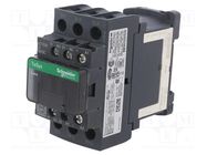 Contactor: 3-pole; NO x3; Auxiliary contacts: NC + NO; 12VDC; 25A SCHNEIDER ELECTRIC