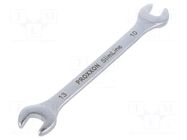 Wrench; spanner; 10mm,13mm; Chrom-vanadium steel; SlimLine PROXXON