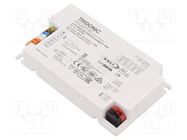 Power supply: switching; LED; 25W; 20÷50VDC; 350mA÷1.05A; IP20 TRIDONIC