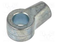 Mounting element for gas spring; Mat: zamak; 10.1mm; Thread: M8 PNEUMAT