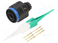Connector: military; plug; male; PIN: 6; MIL-DTL-38999 Series III AMPHENOL AIR