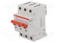 Switch-disconnector; Poles: 3; for DIN rail mounting; 50A; 400VAC 