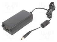 Power supply: switching; 12VDC; 3A; Out: 5,5/2,5; 36W; 90÷264VAC XP POWER