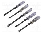 Kit: screwdrivers; Phillips,slot; 5pcs. BETA