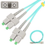 Extralink SC/APC-SC/APC | Patchcord | Multi Mode, OM3, Duplex, 3mm, 5m, EXTRALINK