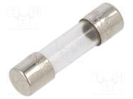 Fuse: fuse; quick blow; 2A; 250VAC; cylindrical,glass; 5x20mm; S500 EATON/BUSSMANN