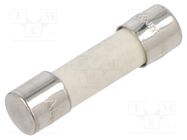 Fuse: fuse; quick blow; 5A; 250VAC; ceramic,cylindrical; 5x20mm EATON/BUSSMANN