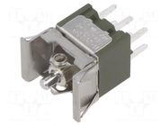 ROCKER; DP3T; Pos: 3; ON-OFF-ON; 3A/250VAC; 3A/30VDC; none; M NKK SWITCHES