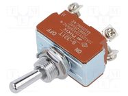 Switch: toggle; Pos: 2; DPST; ON-OFF; 15A/250VAC; 15A/30VDC; S; panel NKK SWITCHES