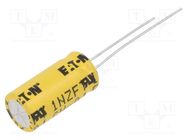 Supercapacitor; THT; 6F; 3VDC; -10÷30%; Body dim: Ø10.5x22.3mm EATON ELECTRONICS