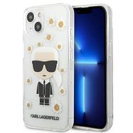 Karl Lagerfeld KLHCP13SHFLT iPhone 13 mini 5,4" przezroczysty/transparent Flower Ikonik Karl, Karl Lagerfeld