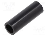 Spacer sleeve; cylindrical; polyamide; L: 20mm; Øout: 7mm; Øint: 5mm DREMEC