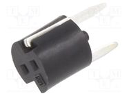 Fuse holder; THT; -40÷85°C; 5A; Mat: thermoplastic; UL94V-0; 5.08mm SCHURTER