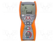 Meter: appliance meter; LCD; VAC: 0÷500V; Interface: Bluetooth SONEL