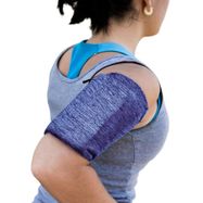 Running armband navy blue phone armband L, Hurtel