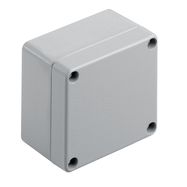 Metal housing, Klippon K (aluminium empty enclosure), Aluminium enclosure, 70 x 70 x 45 mm Weidmuller