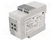 Voltage monitoring relay; for DIN rail mounting; DPC; SPDT x2 CARLO GAVAZZI