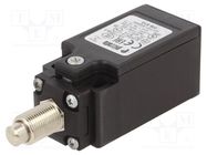 Limit switch; rubber seal,pin plunger Ø7mm; NO + NC; 10A; PG13,5 PIZZATO ELETTRICA