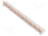 Busbar; 30mm2; Poles: 1; 690VAC; 690VDC; Inom: 120A; No.of mod: 10 ABB