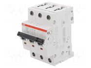 Circuit breaker; 400VAC; Inom: 63A; Poles: 3; Charact: C; 10kA; IP20 ABB