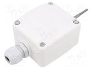 Sensor: temperature; Pt1000; cl.A; Leads: lead x2,lead x3; IP65 