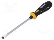 Screwdriver; slot; for impact; 7,0x1,2mm; ERGONIC® FELO