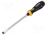 Screwdriver; slot; for impact; 9,0x1,6mm; ERGONIC® FELO