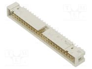 Connector: IDC; male; PIN: 50; straight; THT; Contacts ph: 2.54mm 