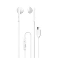 Dudao wired headphones USB Type C 1.2m white (X3B-W), Dudao