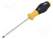 Screwdriver; slot; 4,0x0,8mm FELO