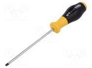 Screwdriver; slot; 3,5x0,6mm FELO