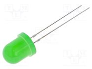 LED; 8mm; yellow green; blinking; 100÷150mcd; 60°; 3÷5V; 20mA; 1.8Hz OPTOSUPPLY