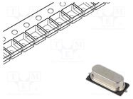 Resonator: quartz; 25MHz; ±30ppm; 20pF; SMD; 12.7x4.8x3.8mm QST