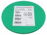 Markers; Marking: 5; 2÷5mm; PVC; green; -65÷105°C; leaded; HGDC2-5 HELLERMANNTYTON