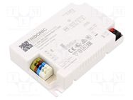 Power supply: switching; LED; 25W; 20÷50VDC; 350÷1050mA; IP20; LC TRIDONIC