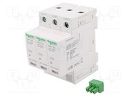 Surge arrester; Type 1+2; Poles: 3; for DIN rail mounting; IP20 SCHNEIDER ELECTRIC