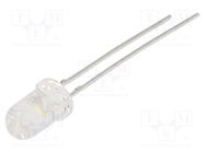 LED; 5mm; white cold; 8200÷23500mcd; 25°; Front: convex; 3.2÷4VDC CREE LED