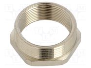 Thread adapter; Int.thread: M32; Ext.thread: PG29; brass HELLERMANNTYTON