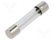 Fuse: fuse; time-lag; 1.5A; 250VAC; cylindrical,glass; 6.3x32mm EATON/BUSSMANN