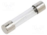 Fuse: fuse; time-lag; 300mA; 250VAC; cylindrical,glass; 6.3x32mm EATON/BUSSMANN